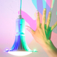 Image for article titled Make CMYK Shadow Puppets with This LED Lamp
